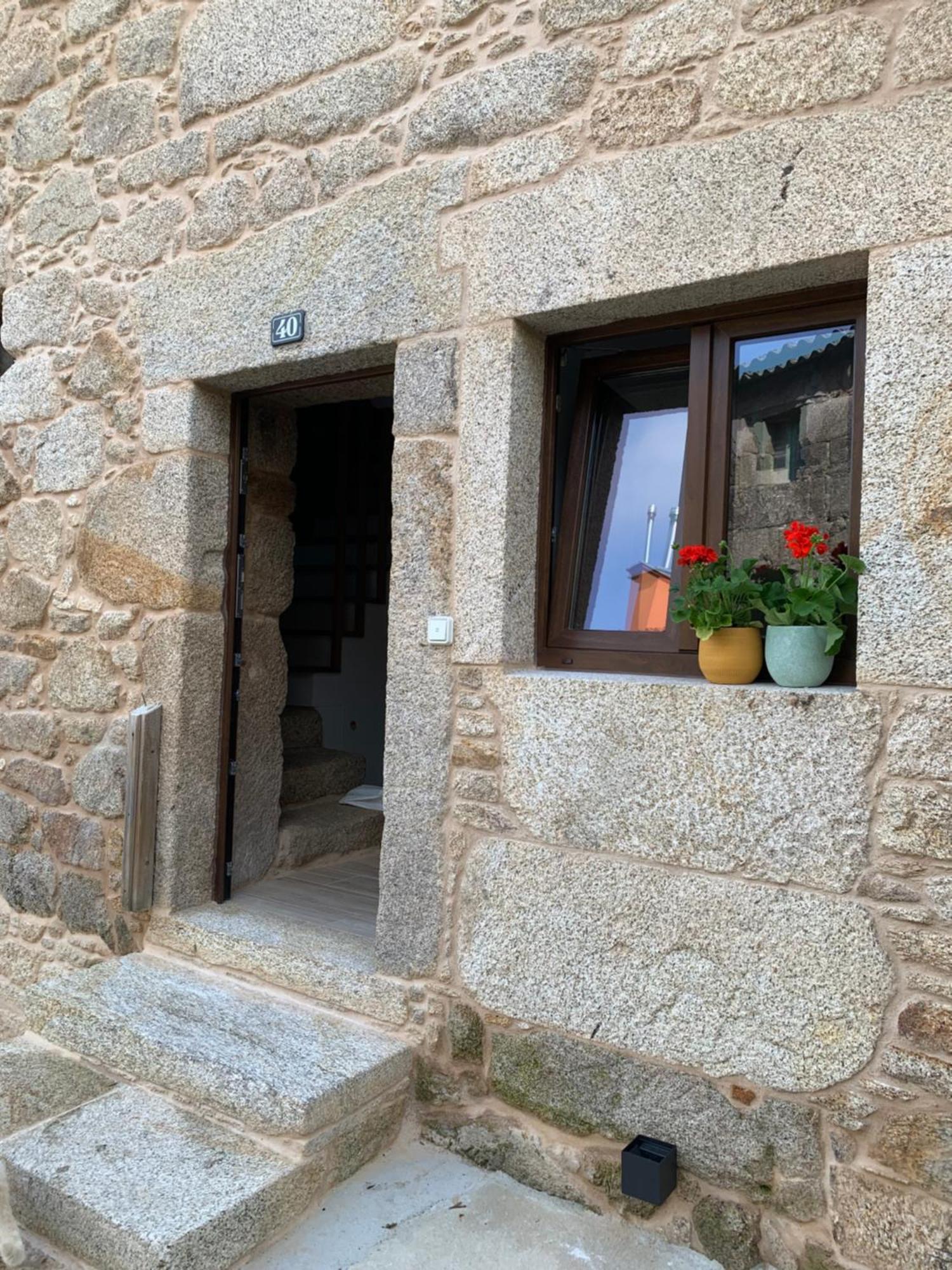 Casa A Pracina, Playa De Soesto Villa Laxe Bagian luar foto